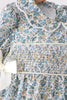 Sage Floral Smocked Bow Bubble