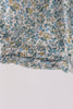 Sage Floral Smocked Bow Bubble
