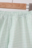 Sage Pumpkin Embroidered Ruffle Shorts Set