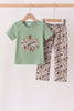 Camo Pumpkin Applique Pants Set