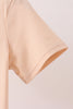Khaki pumpkin applique top