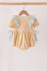 God is great god is good embroidery ruffle bubble