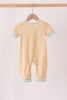 God is great god is good embroidery romper