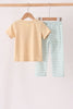 God is great god is good embroidery stripe pants set