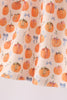 Pumpkin Bow Ruffle Pants Set