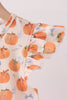 Pumpkin Bow Ruffle Dress