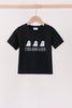 Black Ghost Embroidery Top
