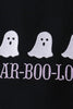 Black Ghost Embroidery Top