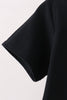Black Ghost Embroidery Top