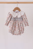 Floral smocked lace bubble
