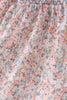 Floral smocked lace bloomer set