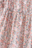 Floral print tiered mom dress