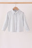 Plaid button down shirt