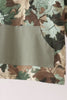 Camouflage puppy embroidery hoodie