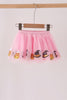 Pink candy sequin tutu skirts