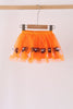 Orange spider sequin tutu skirts