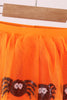 Orange spider sequin tutu skirts