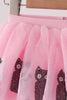 Pink ghost sequin tutu skirts