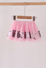 Pink ghost sequin tutu skirts