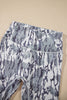 Multicolour Camouflage Pattern High Waist Leggings