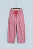 Black Stripe Drawstring Casual Loose Pants