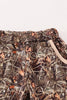 Camouflage hound embroidery pants set