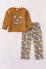 Halloween camouflage applique pants set