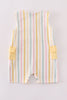 Rainbow stripe pocket jonjon