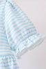Blue School Apple French Knot Dress