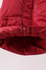 Maroon mom&me puffer vest