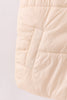 Cream mom&me puffer vest