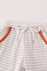 Rust Texas embroidery pants set