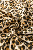 Khaki Contrast Edge Leopard Shirt