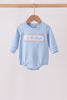 Blue Lil brother embroidery bubble