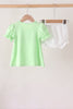 Light green character french knot bloomer set
