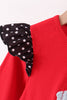 Red Milk Cookies French Knot Bloomer Set