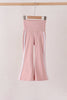 Pink Flare Double Side Stripe Active Pants