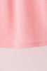 Pink pumpkin embroidery dress