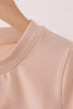 Leopard pumpkin embroidery top