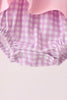 Pink goose embroidery bubble