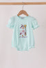 Blue goose embroidery bubble