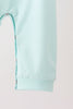 Blue goose embroidery romper