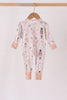 Nutcracker Zip Ruffle Bamboo Romper