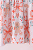 Coral gingerbread bamboo pants set
