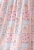 Pink pumpkin ruffle dress