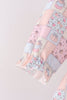 Pink pumpkin ruffle bloomer set