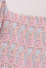 Pink pumpkin smocked mom&me dress