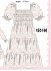Pink pumpkin smocked mom&me dress
