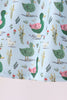 Green mallard ruffle  pants set