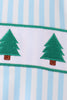 Green Christmas Tree Embroidery Bubble